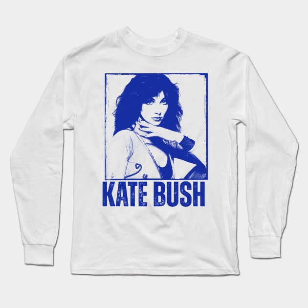 Classic Kate Bush Long Sleeve T-Shirt by Sentra Coffee